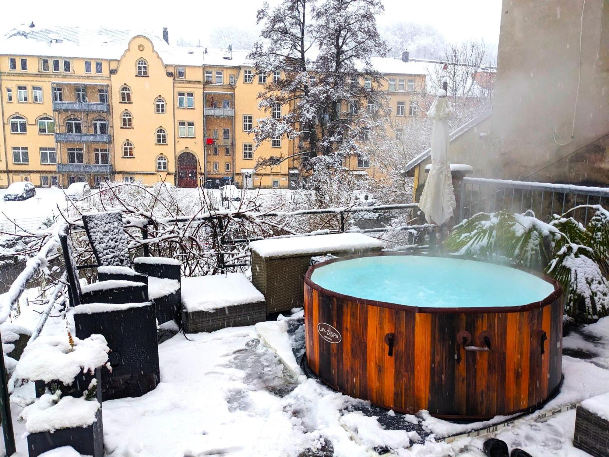 F1 - Urlaubsmagie - Helle Wohnung Mit Sauna & Pool & Whirlpool Зебниц Экстерьер фото