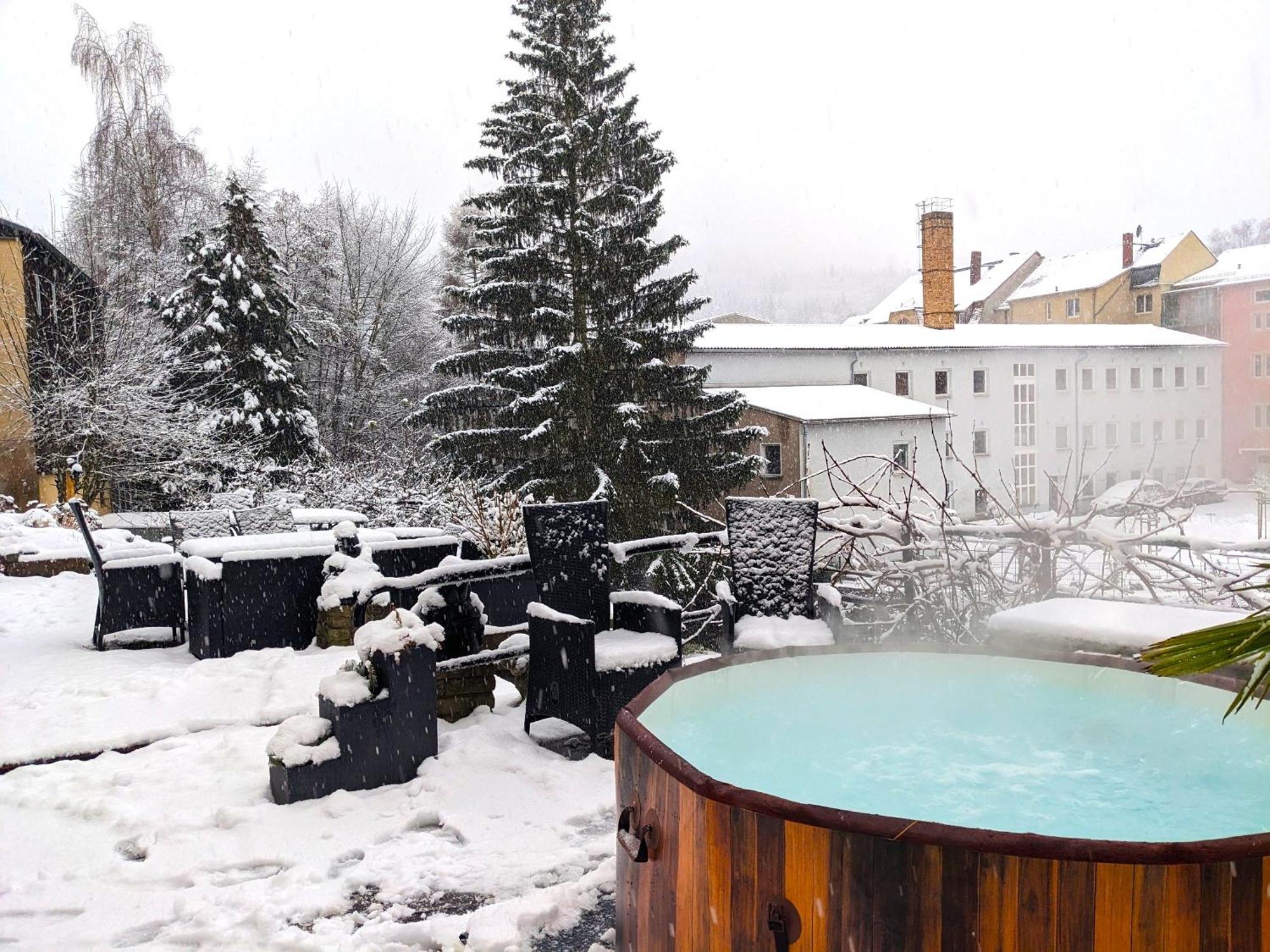 F1 - Urlaubsmagie - Helle Wohnung Mit Sauna & Pool & Whirlpool Зебниц Экстерьер фото